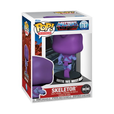 *PRÉ-RESERVA* Funko POP! Masters of the Universe Skeletor (Until We Meet Again) #1787 (MEME)