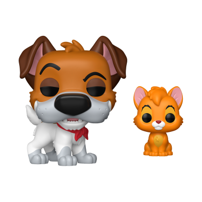 *PRÉ-RESERVA* Bundle Funko POP! Disney Oliver & Company (2 Regulares + 1 CHASE)