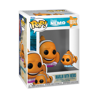 *PRÉ-RESERVA* Funko POP! Disney Pixar Finding Nemo Marlin with Nemo #1814