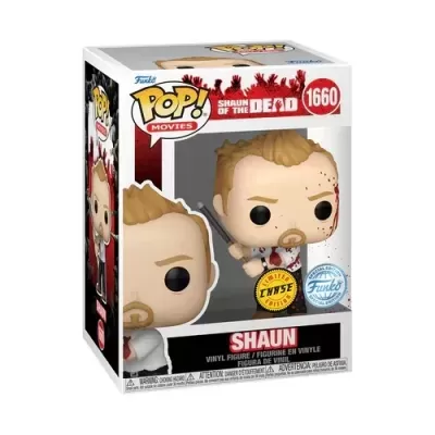 Bundle Funko POP! Shaun of The Dead Shaun Special Edition #1660 + CHASE