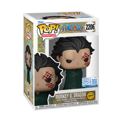 *PRÉ-RESERVA* Bundle Funko POP! One Piece Monkey D. Dragon Special Edition #2206 + CHASE