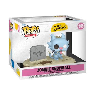 *PRÉ-RESERVA* Funko POP! DeluxeThe Simpsons Zombie Snowball #1949