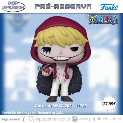 Funko POP! One Piece Corazon NYCC 2024 #1709