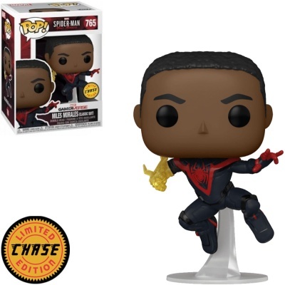 Funko POP! Marvel Spider-Man Miles Morales (Classic Suit) [CHASE] #765