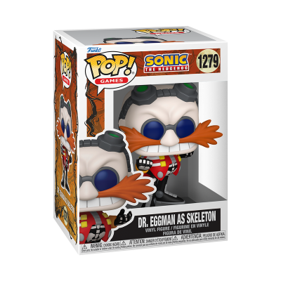 *PRÉ-RESERVA* Funko POP! Sonic The Hedgehog Dr. Eggman as Skeleton #1279