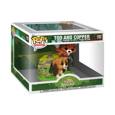 *PRÉ-RESERVA* Funko POP! Moment Disney The Fox and The Hound Tod and Copper #1707