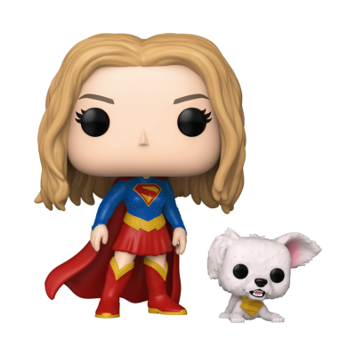 *PRÉ-RESERVA* Funko POP! DC Supergirl Supergirl with Puppy Krypto #633