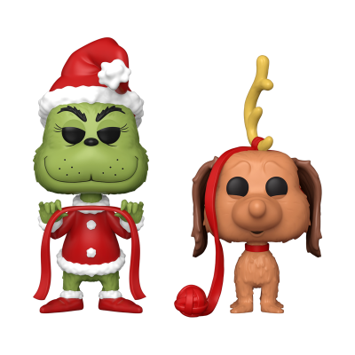 Funko POP! Books How The Grinch Stole Christmas Grinch & Max  Pack 2