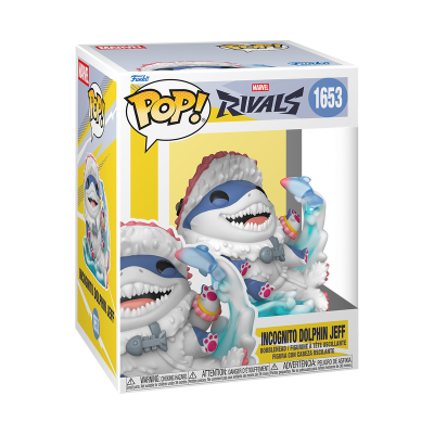 *PRÉ-RESERVA* Funko POP! Premium Marvel Rivals Incognito Dolphin Jeff #1653