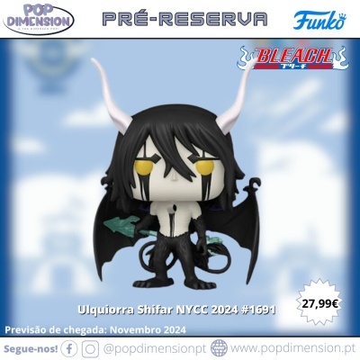 Funko POP! Bleach Ulquiorra Shifar NYCC 2024 #1691