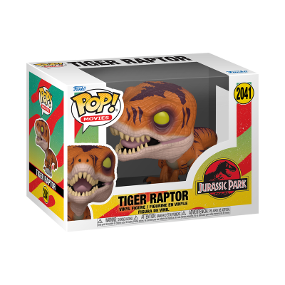 *PRÉ-RESERVA* Funko POP! Jurassic Park Tiger Raptor #2041