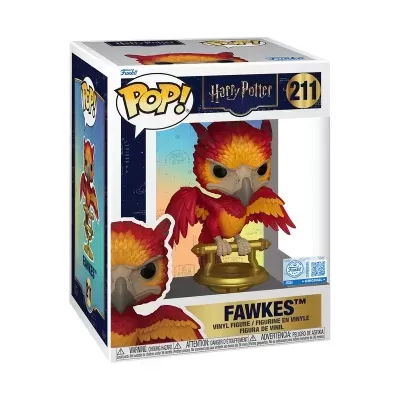 *PRÉ-RESERVA* Funko POP! Premium Harry Potter Fawkes Special Edition #211