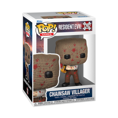 *PRÉ-RESERVA* Funko POP! Resident Evil Chainsaw Villager #1292