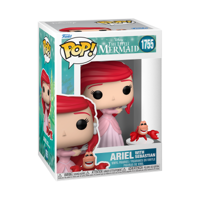 *PRÉ-RESERVA* Funko POP! Disney The Little Mermaid Ariel with Sebastian #1755
