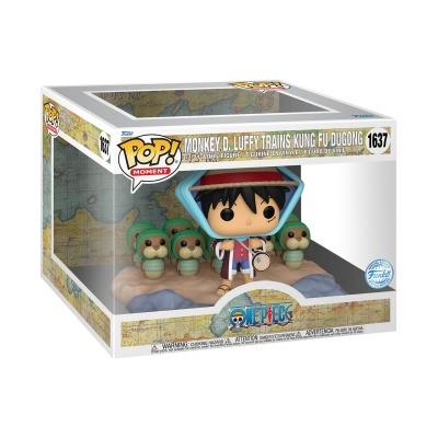 Funko POP! Moment One Piece Monkey D. Luffy Trains Kung Fu Dugong Special Edition #1637