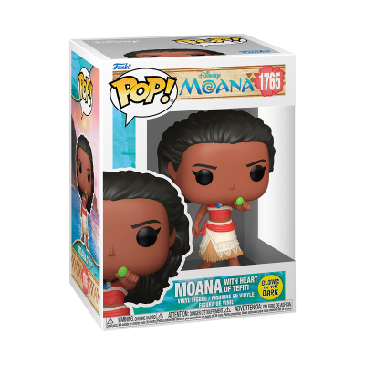 *PRÉ-RESERVA* Funko POP! Disney Moana Moana with Heart of Tefiti GITD #1765