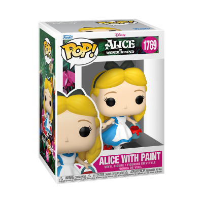 *PRÉ-RESERVA* Funko POP! Disney Alice In Wonderland Alice with Paint #1769