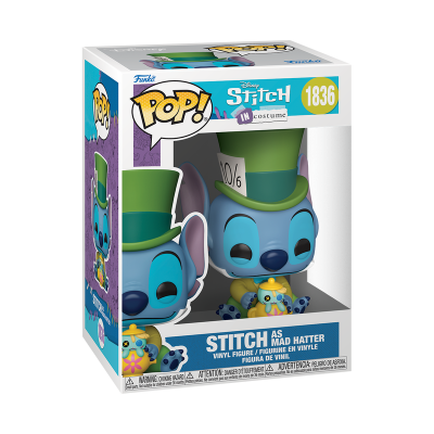 *PRÉ-RESERVA* Funko POP! Disney Stitch In Costume Stitch As Mad Hatter #1836