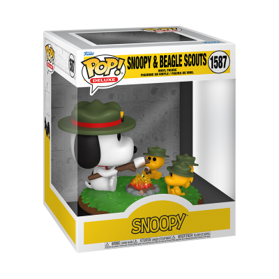 Funko POP! Deluxe Peanuts Snoopy & Beagle Scouts #1587