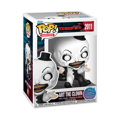 *PRÉ-RESERVA* Funko POP! Terrifier Art The Clown (Shelf Sitter) #2011