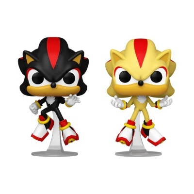 Funko POP! Sonic Shadow and Super Shadow GTID Special Edition Pack2