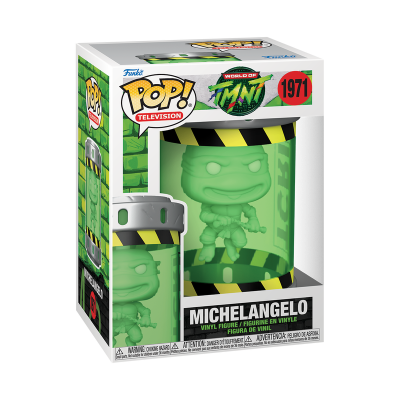 *PRÉ-RESERVA* Funko POP! Teenage Mutant Ninja Turtles Michelangelo (Ooze Canister) #1971