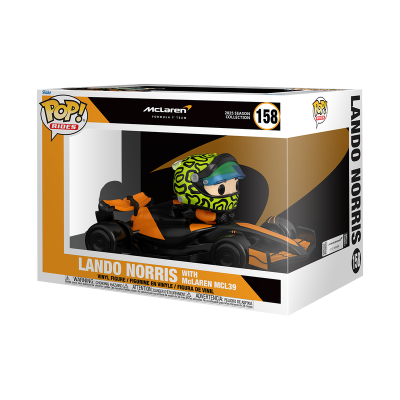 *PRÉ-RESERVA* Funko POP! Rides Racing McLaren Lando Norris with McLaren MCL39 #158