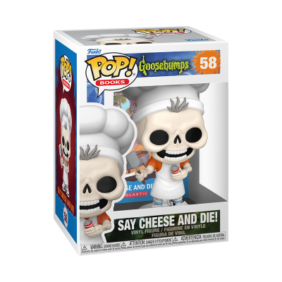 *PRÉ-RESERVA* Funko POP! Books Goosebumps Say Cheese and Die! #58