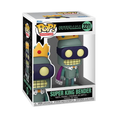 *PRÉ-RESERVA* Funko POP! Futurama Super King Bender #2211