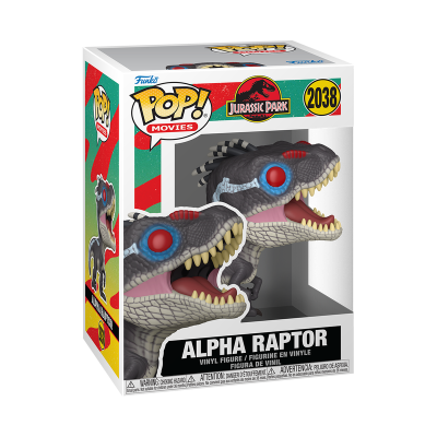 *PRÉ-RESERVA* Funko POP! Jurassic Park Alpha Raptor #2038