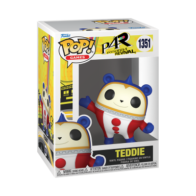 *PRÉ-RESERVA* Funko POP! Games Persona 4 Revival Teddie #1351
