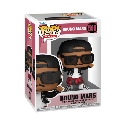 *PRÉ-RESERVA* Funko POP! Rocks Bruno Mars #508