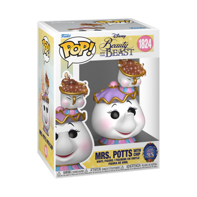 *PRÉ-RESERVA* Funko POP! Disney Beauty and the Beast Mrs. Potts with Chip #1824