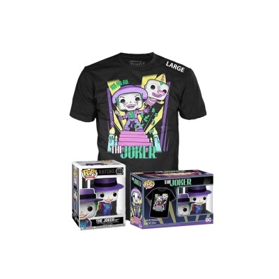 Set POP! & Tee DC Batman Joker w/ Speaker