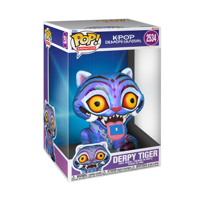 *PRÉ-RESERVA* Funko POP! K-POP Demon Hunters Derpy Tiger 10'' #2534