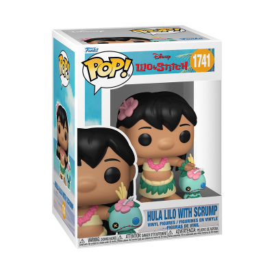 *PRÉ-RESERVA* Funko POP! Disney Lilo & Stitch Hula Lilo with Scrump #1741