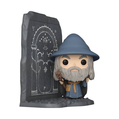 Funko POP! Deluxe The Lord of The Rings Gandalf at The Doors of Durin #1746 *CAIXA DANIFICADA*