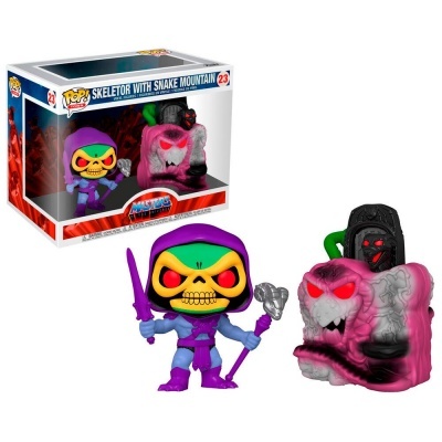 Funko POP! Town Masters of the Universe Snake Mountain w/ Skeletor #23 *CAIXA DANIFICADA*