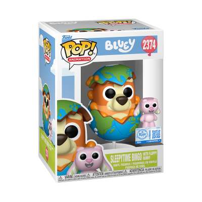 *PRÉ-RESERVA* Funko POP! Bluey Sleepytime Bingo with Floppy Bunny #2374
