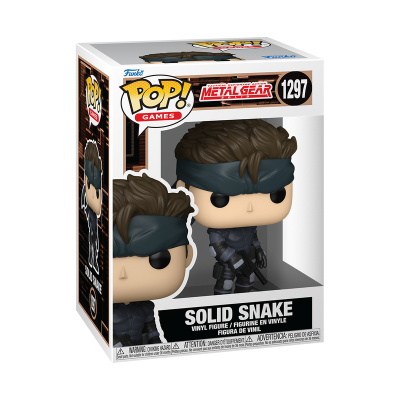 *PRÉ-RESERVA* Funko POP! Metal Gear Solid Solid Snake #1297