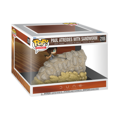 *PRÉ-RESERVA* Funko POP! Moment Dune Part Three Paul Atreides with Sandworm #2155