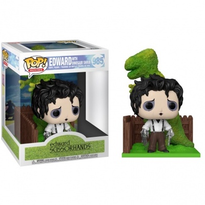 Funko POP! Deluxe Edward Scissorhands Edward & Dino Hedge #985