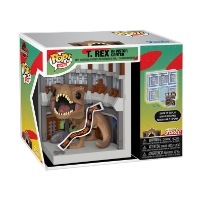 *PRÉ-RESERVA* Funko POP! Nooks Jurassic Park T. Rex in Visitor Center