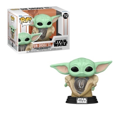 Funko POP! Star Wars The Mandalorian Din Grogu with Armor #712