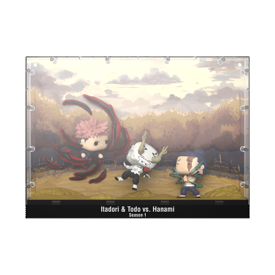Funko POP! Moment Deluxe Jujutsu Kaisen Itadori & Todo Vs Hanami #06