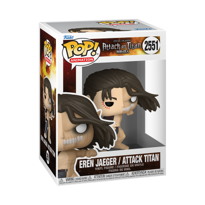 *PRÉ-RESERVA* Funko POP! Attack On Titan Eren Jaeger / Attack Titan #2551