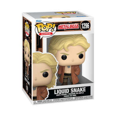 *PRÉ-RESERVA* Funko POP! Metal Gear Solid Liquid Snake #1296