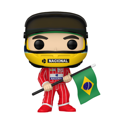 *PRÉ-RESERVA* Funko POP! Racing Senna Ayrton Senna with Flag #22