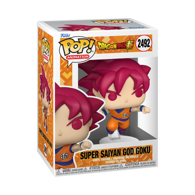 *PRÉ-RESERVA* Funko POP! Dragon Ball Super Super Saiyan God Goku #2492
