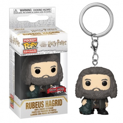 Funko POP! Keychain Harry Potter Holiday Hagrid